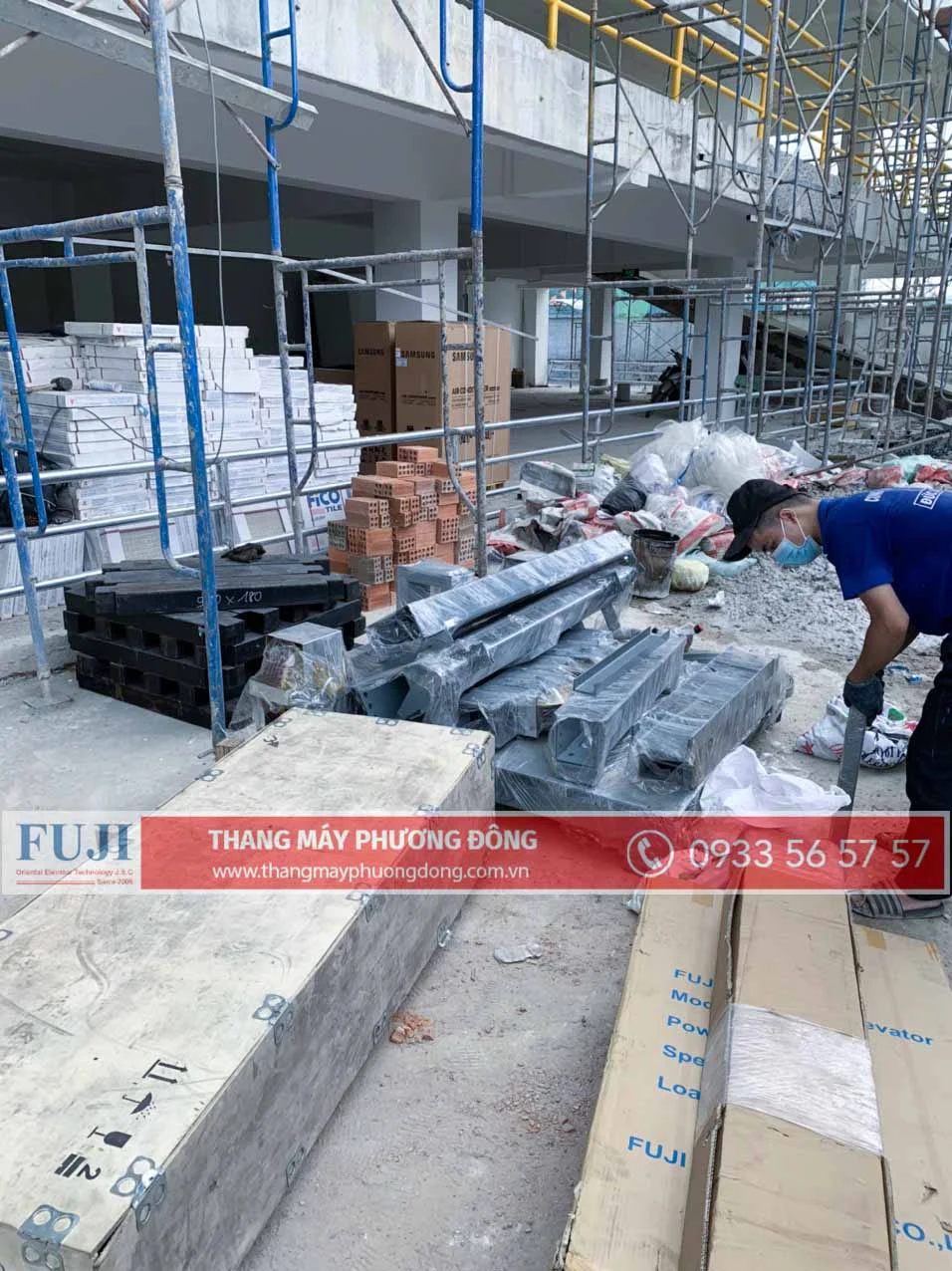 Thang máy Phương Đông tại ASUZAC