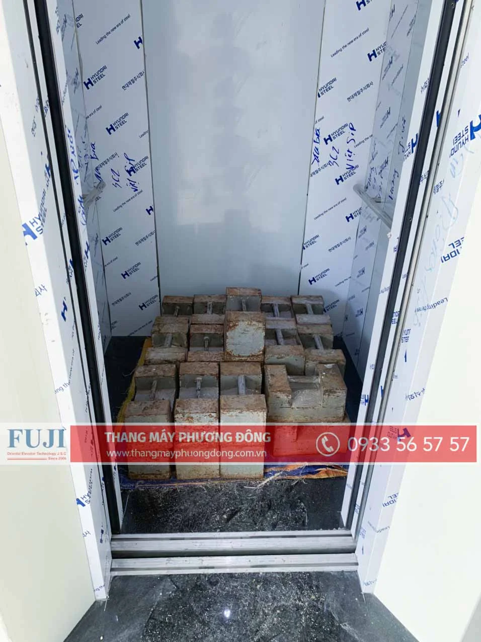 Cục đối trọng thang máy Phương Đông