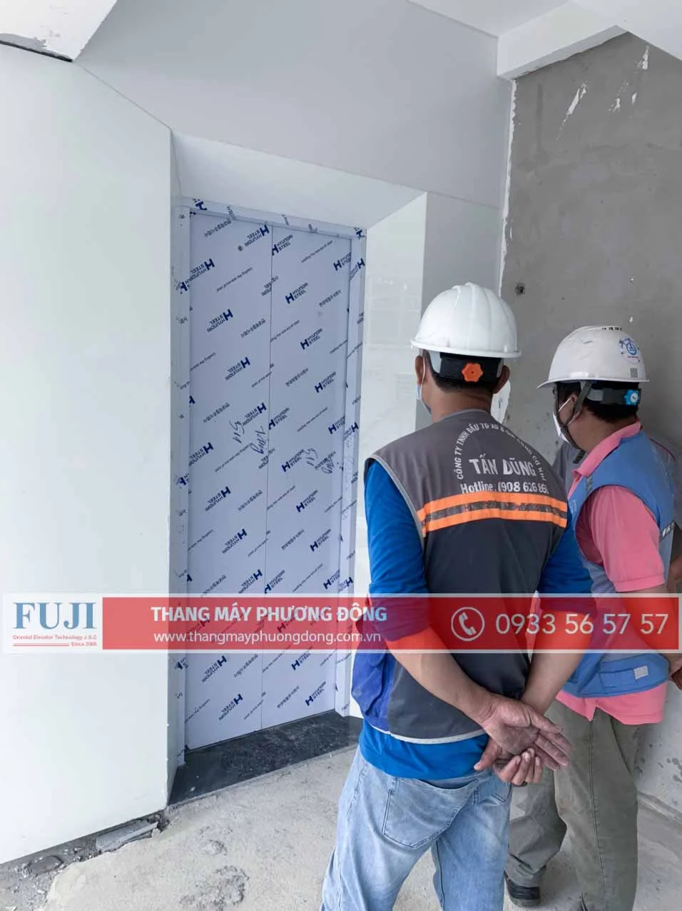 Kỹ sư giám sát lắp đặt thang máy